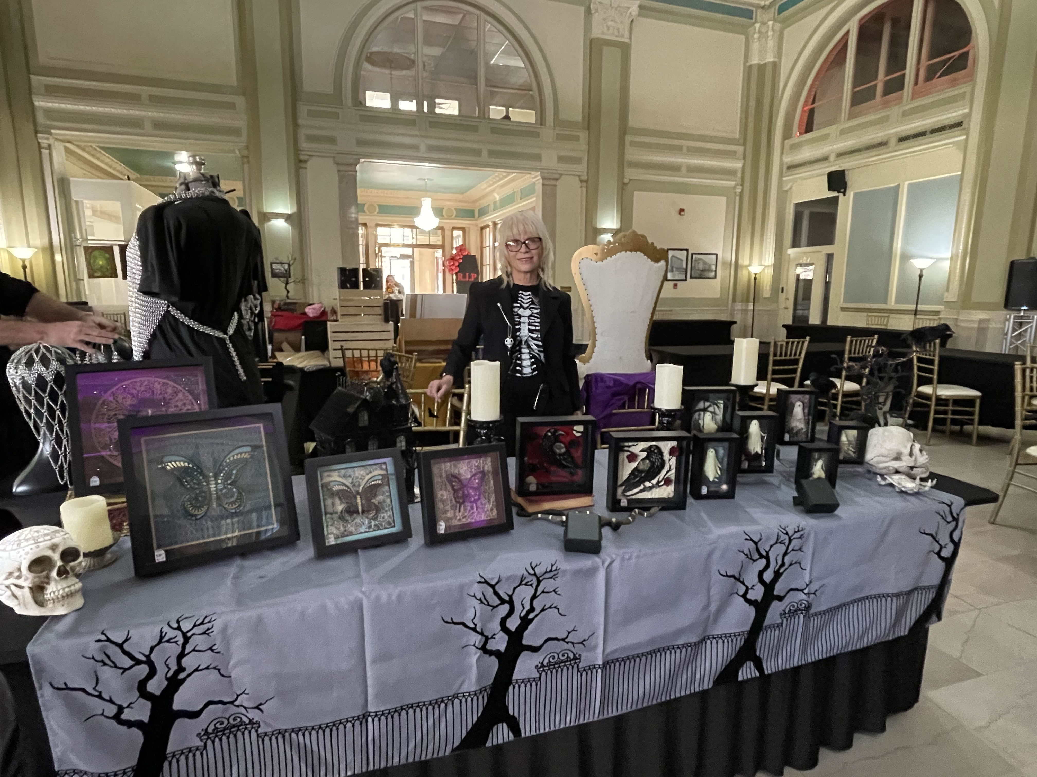 Macabre Market 2025 Booth Photo 2